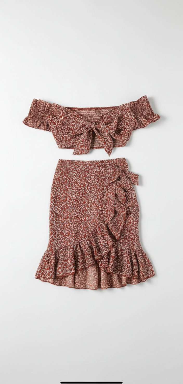 Jupe porte feuille 