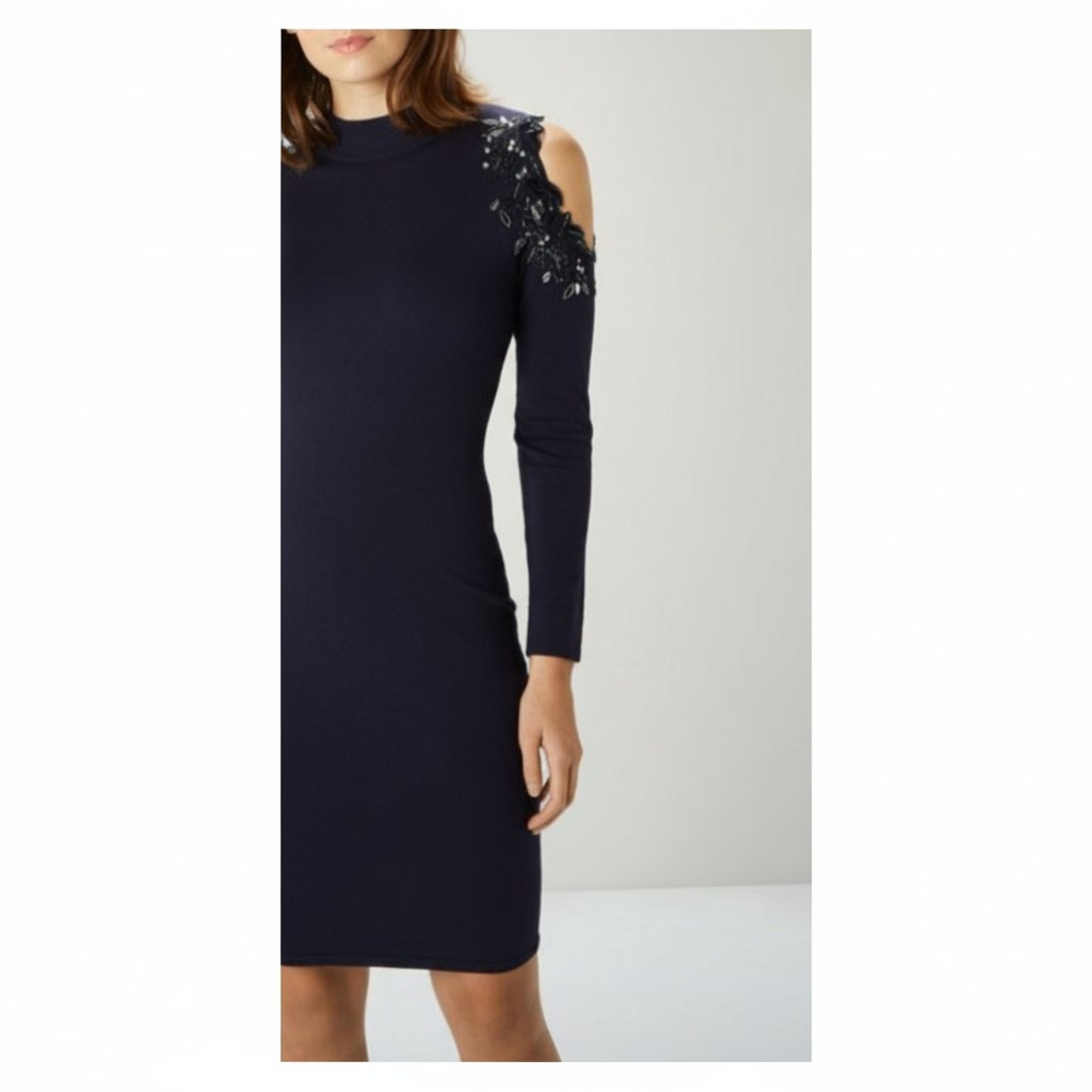 Robe neuve tlabes M/L couleur bleu gris