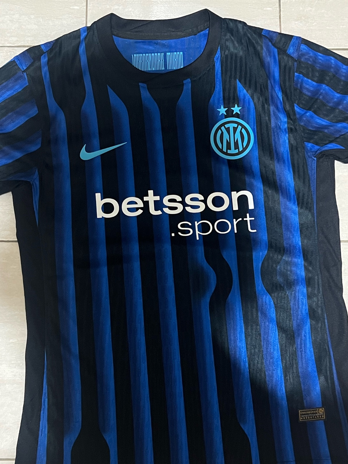 Maillot nerazzure d'origine taille L