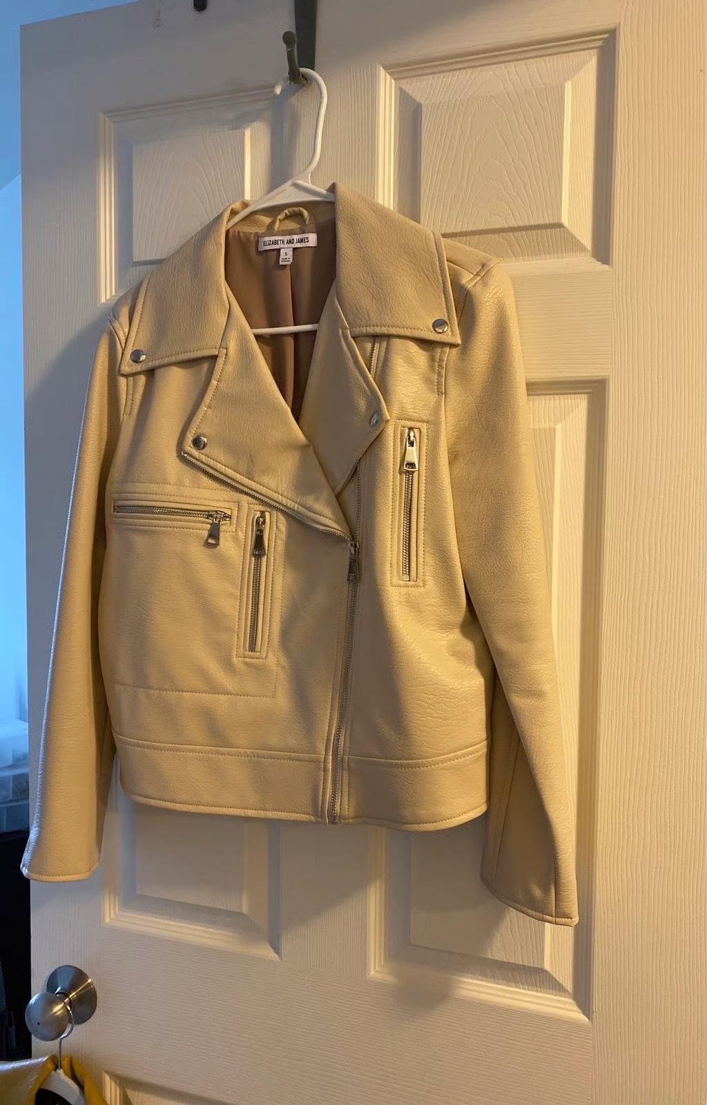 Veste cuire 