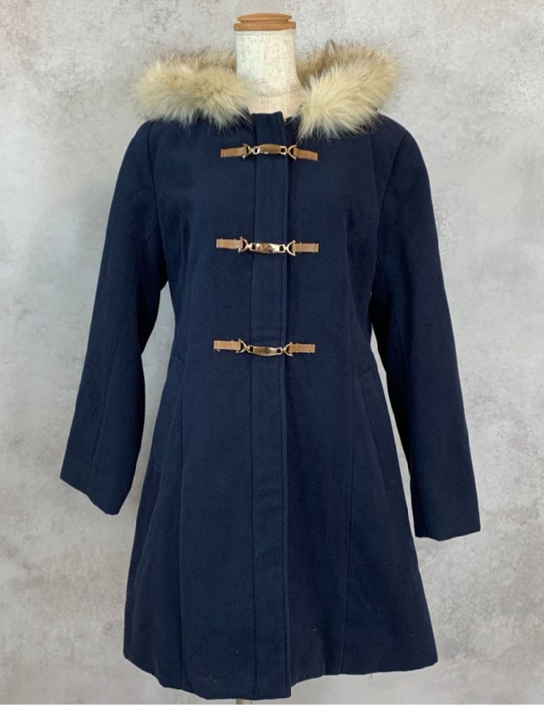 Manteau en bleu marine très classe 💕