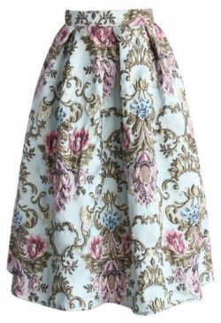 Jupe vintage brodée 💕