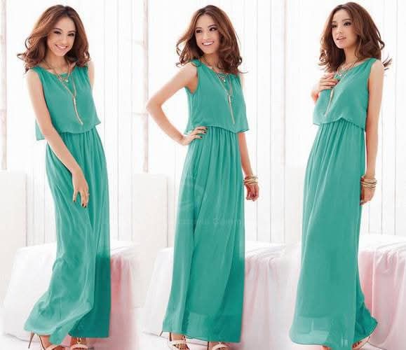 Robe soirée mi longue