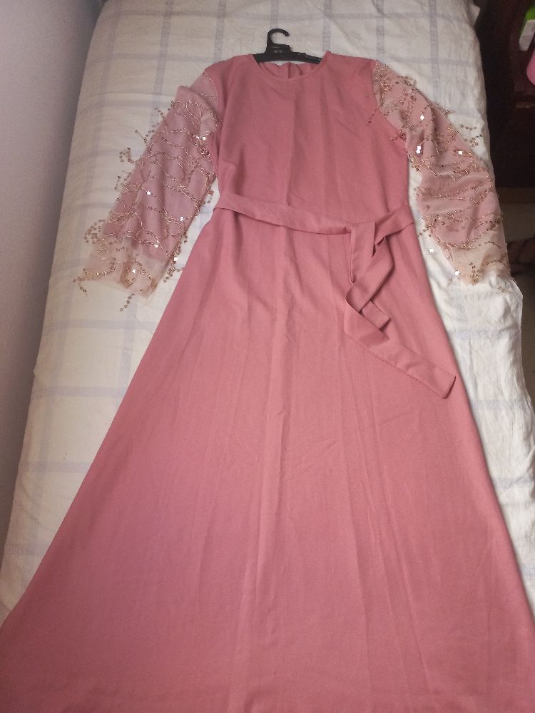 Robe soirée rose