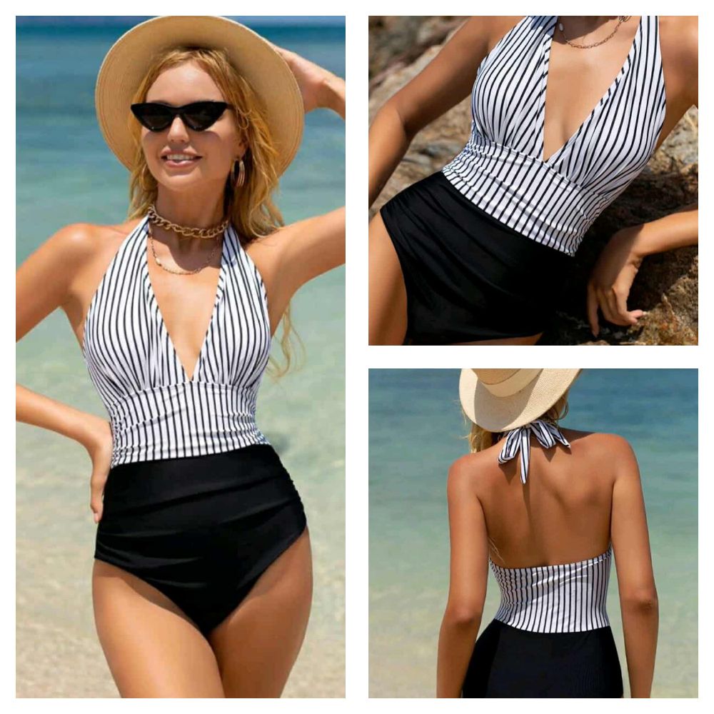 Maillot rayé 