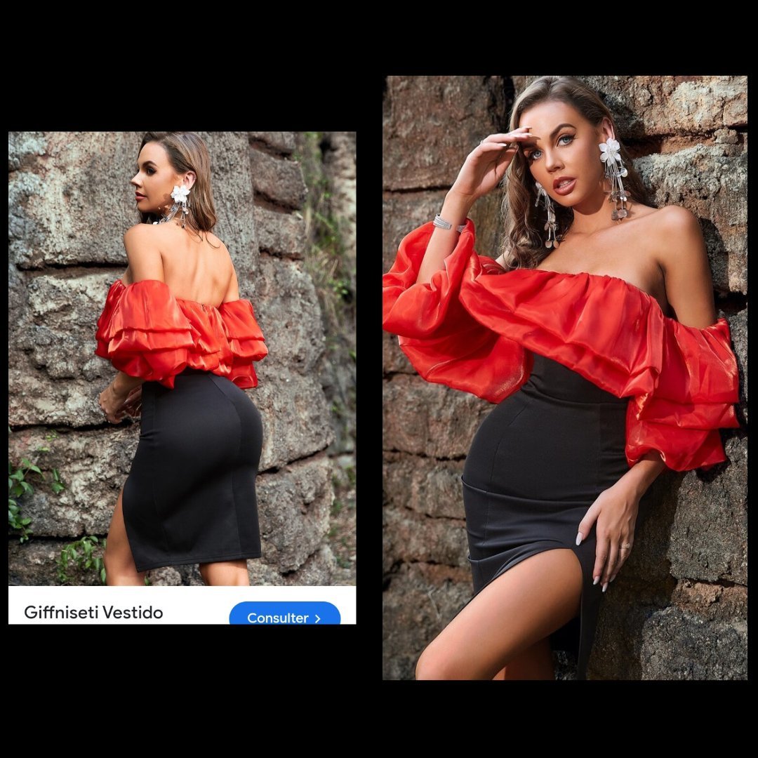 Sublime midi dress cold shoulder 🌹💘 spanish style 😍 GIFNISETTI 🇮🇹 T38 NEUVE AVEC ÉTIQUETTE 💗 💕 20% de remise avec le code  