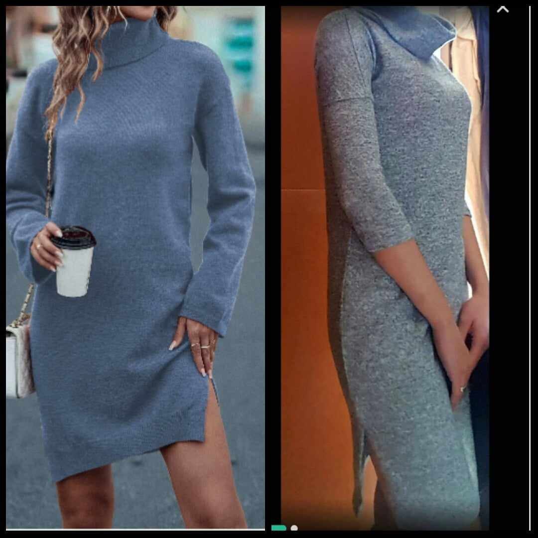 Jolie robe colle roulé ORSAY T36 NEUVE 