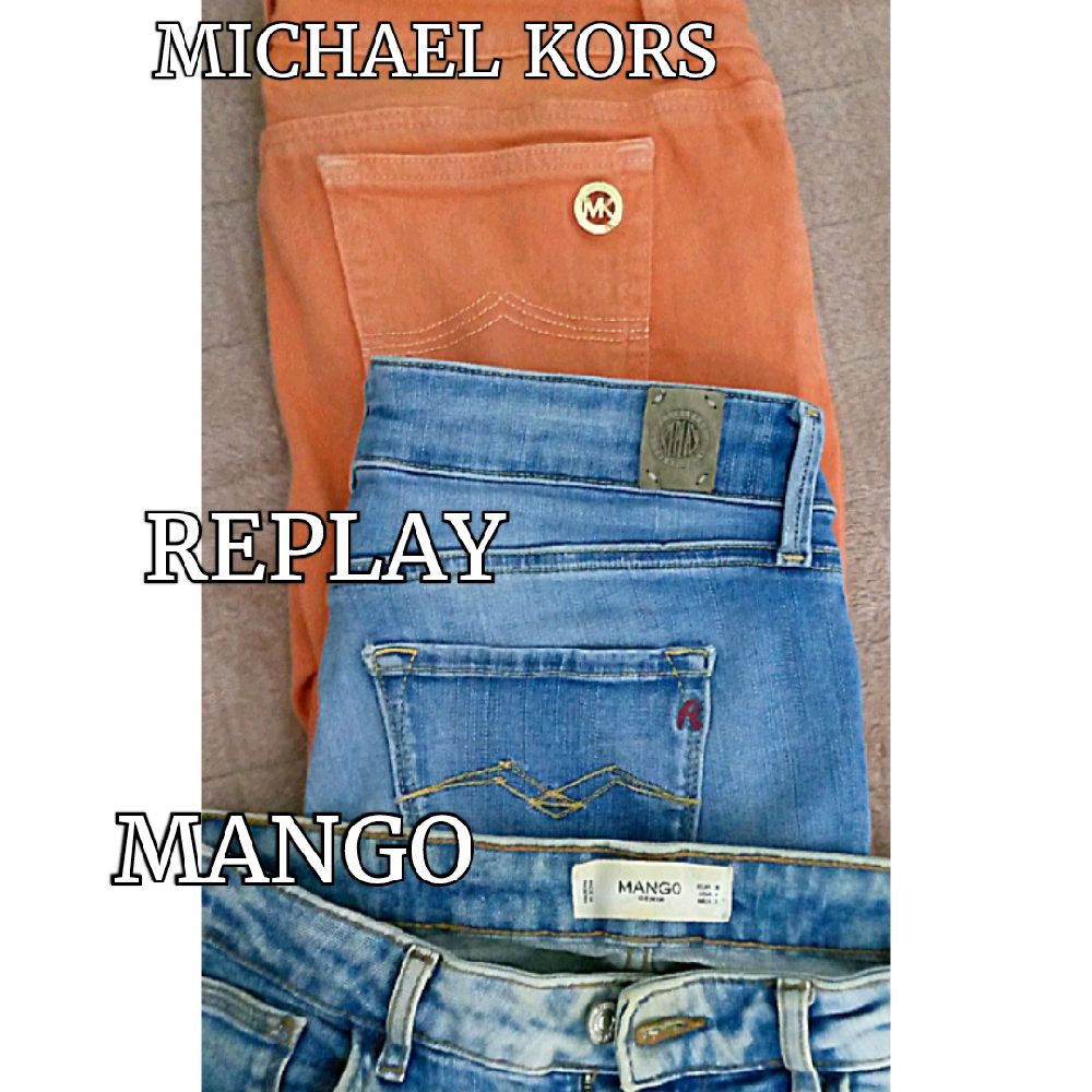 LOT 3 JEANS DE MARQUES 🩵 T36 ♀️💕  
