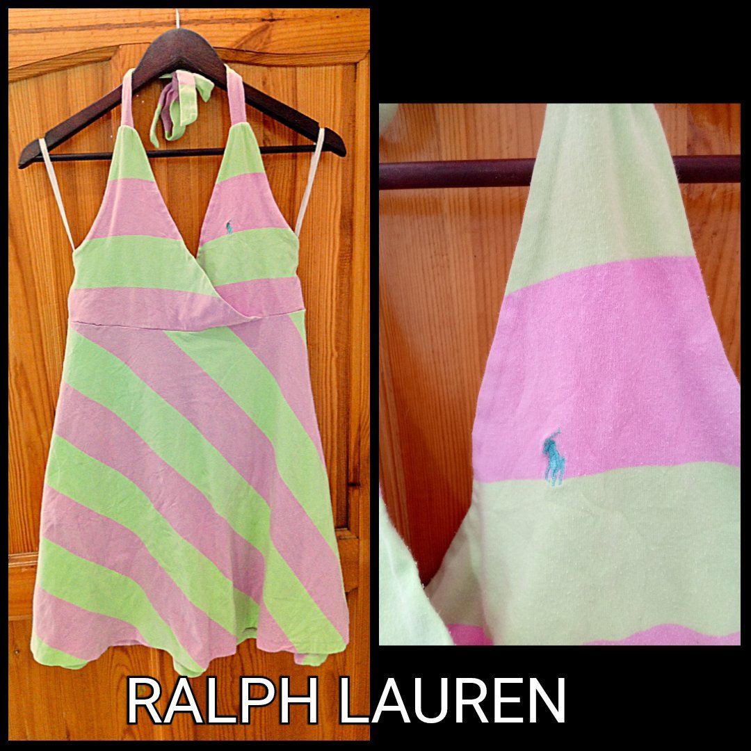 Jolie robe dos nu évasée RALPH LAUREN T42 XL comme neuve 💕 authentique 💕 100% coton. 20% de remise avec le code 