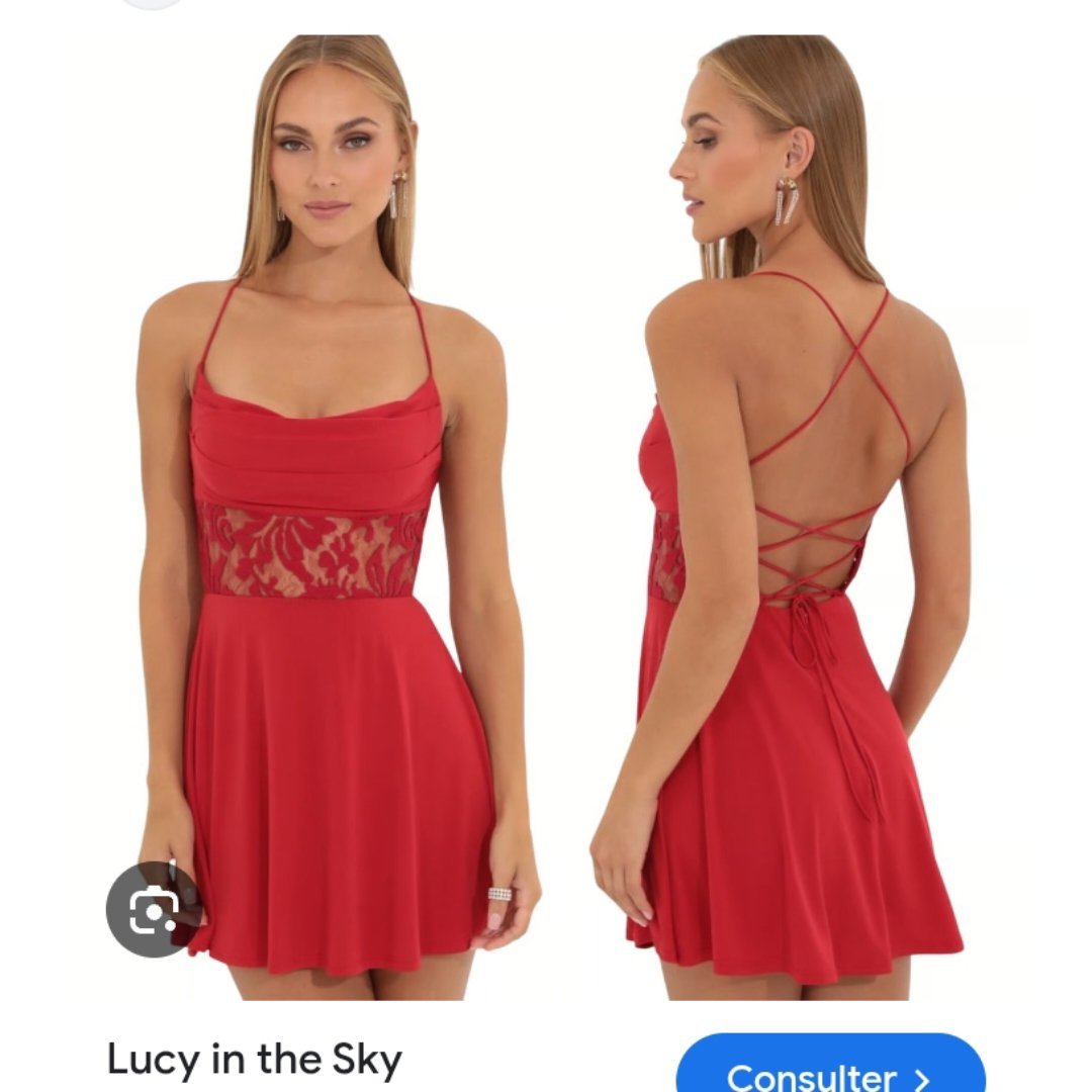 Jolie robe latino LUCY IN THE SKY T36 convient aussi à 38 Neuve 💘🌹
