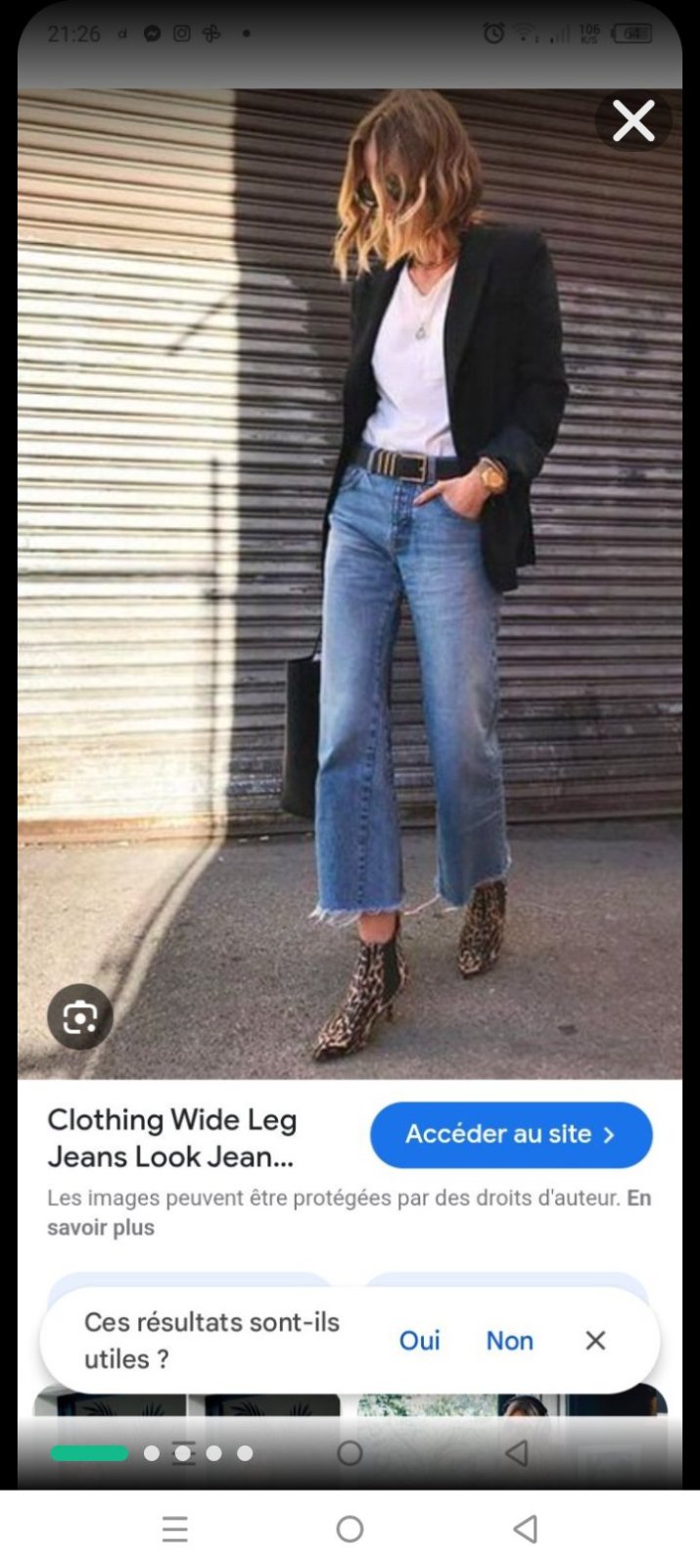 Jean flare taille haute ARMANI JEANS 🩵 AUTHENTIQUE T36 