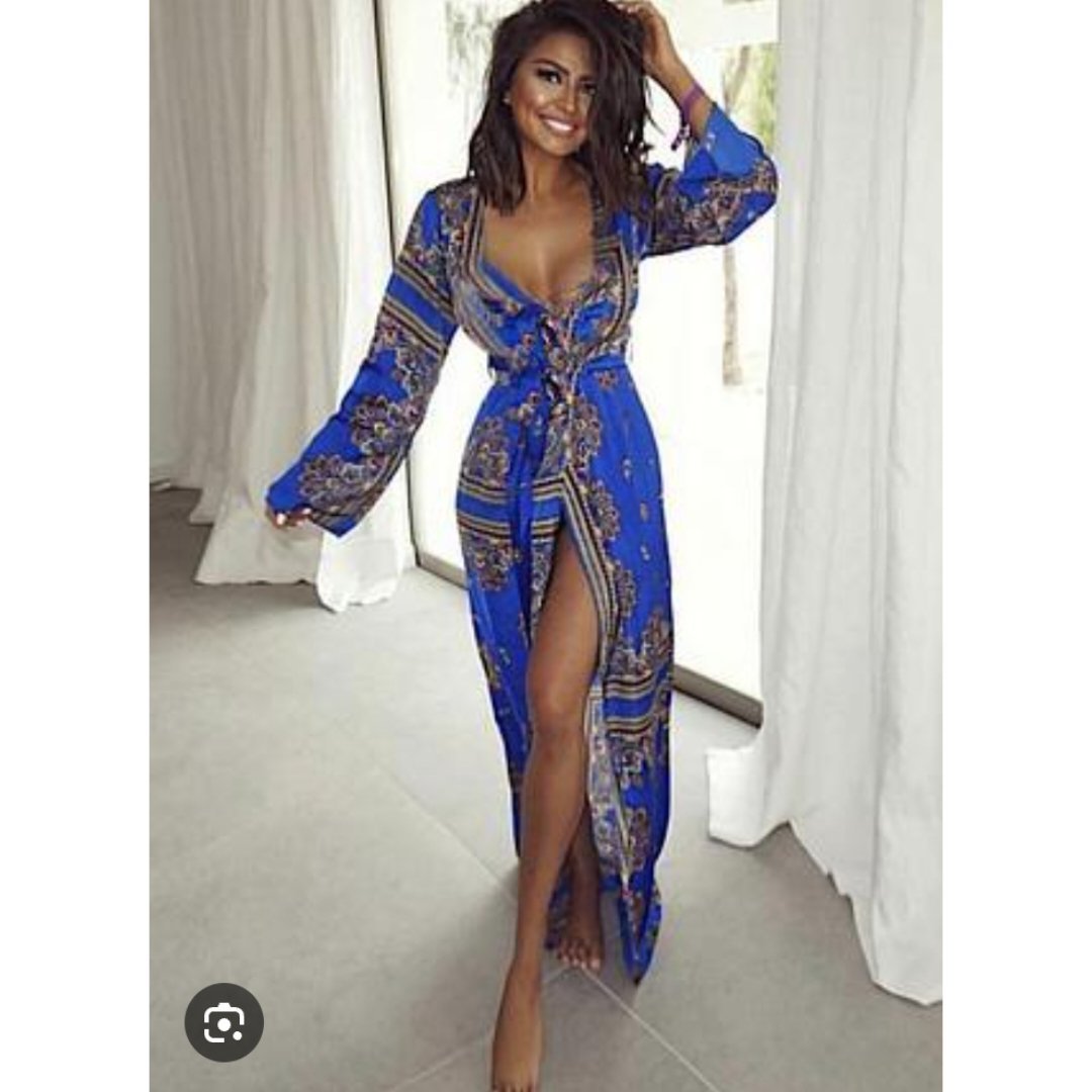 Sublime robe kimomo satinée PRETTY LITTLE THINGS T34/36💕 💕 
