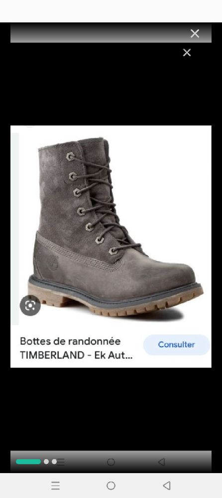 TIMBERLAND UNISEXE ♀️♂️ P39 , AUTHENTIQUE 100% cuir véritable 
