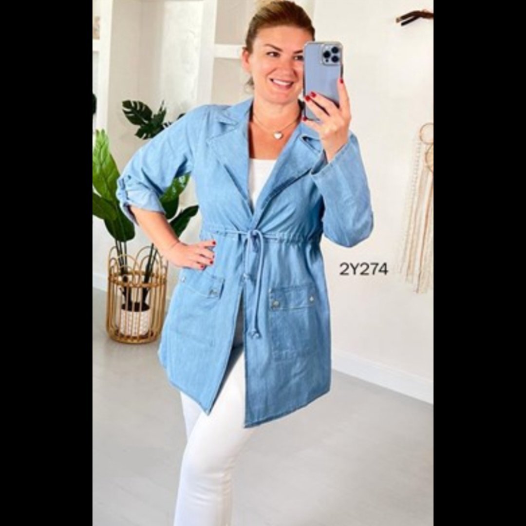 Jolie veste d'été tissu léger T38 neuve