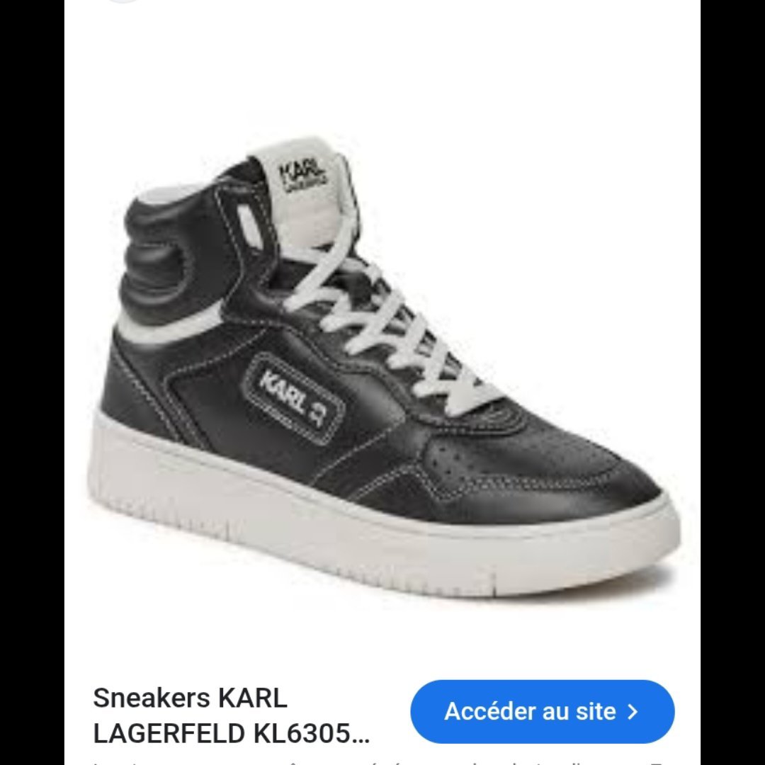KARL LAGERFELD P39 100% CUIR 🖤 AUTHENTIQUE 😍 presque neuf 💕 