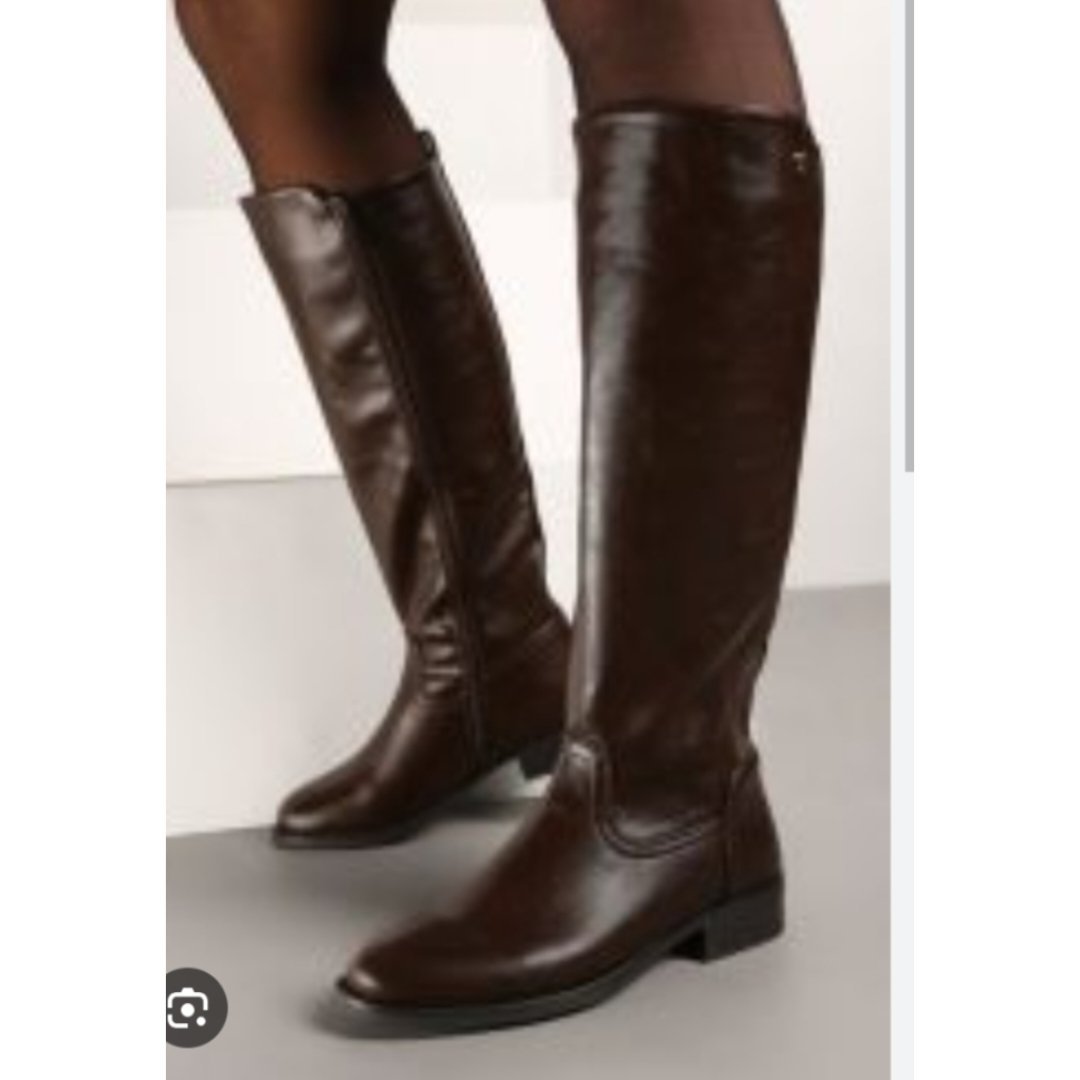 Jolis bottes en cuir marron fumé made in 🇨🇵 p40 jamais portés 