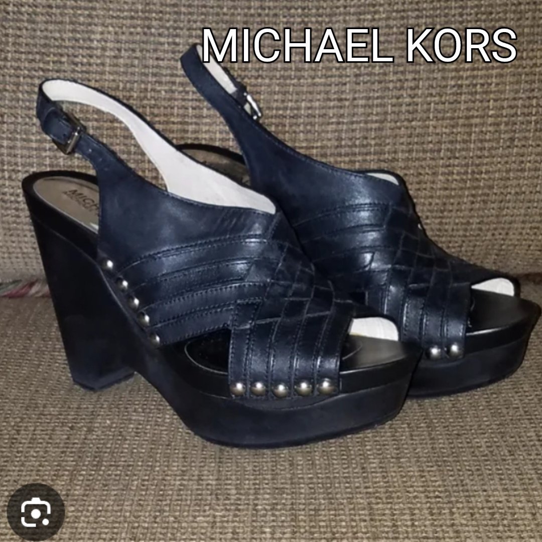 Jolis sandales 100% cuir tressé MICHAEL KORS P40/40,5 💕 