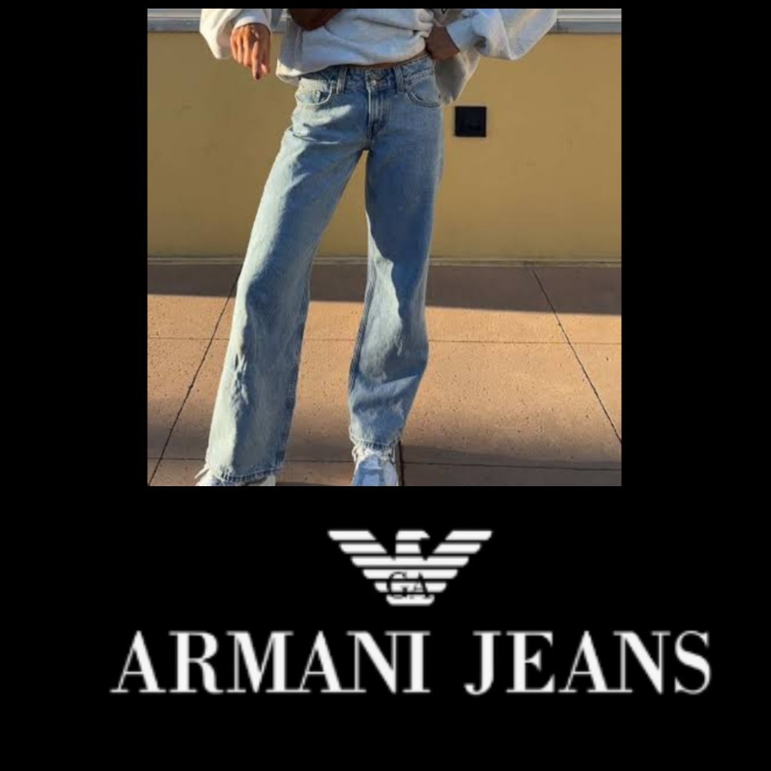 Jean straight leg 100% coton ARMANI JEANS T36❤️ authentique 🩵 