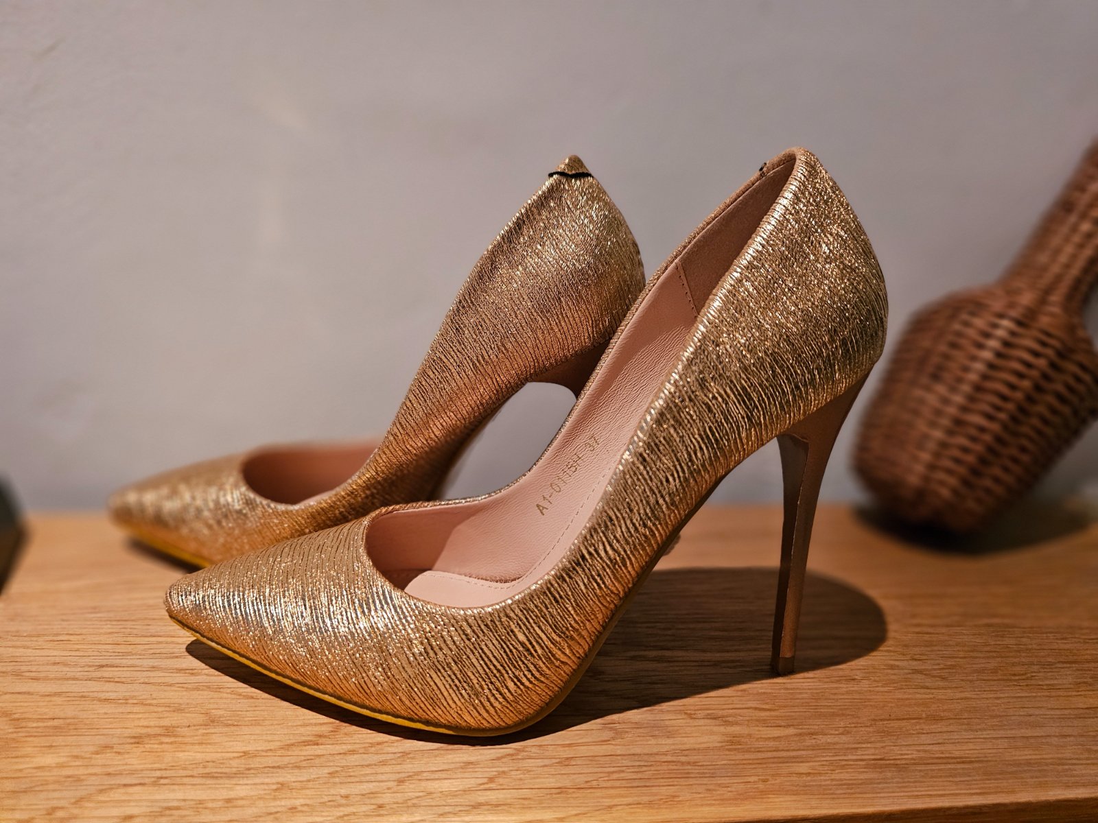 Escarpin rose gold