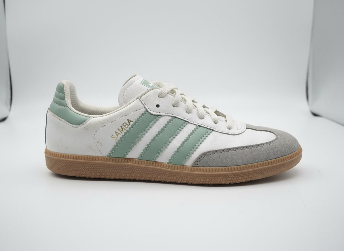 Un samba Adidas vert