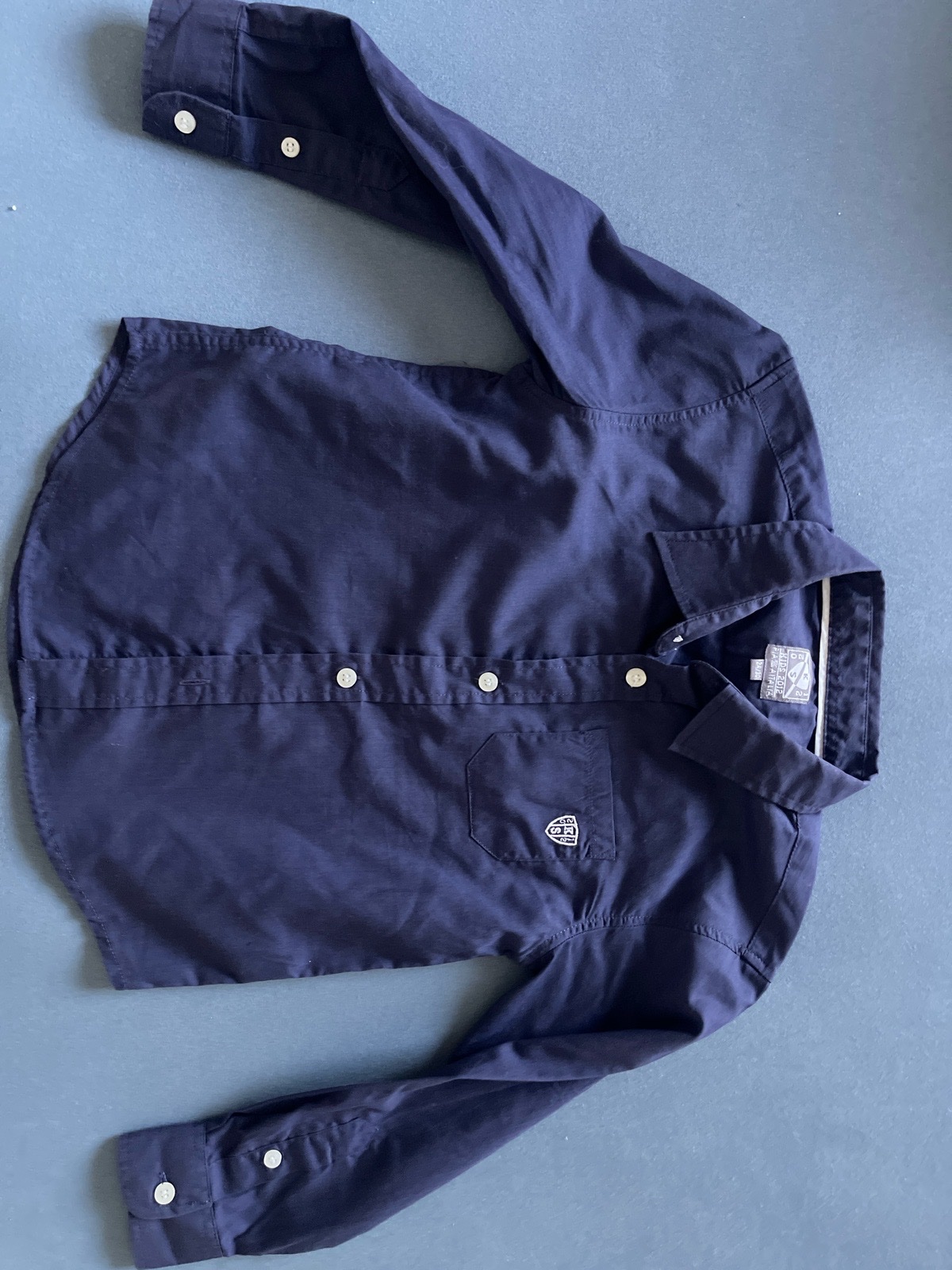Chemise bleu 24/30mois