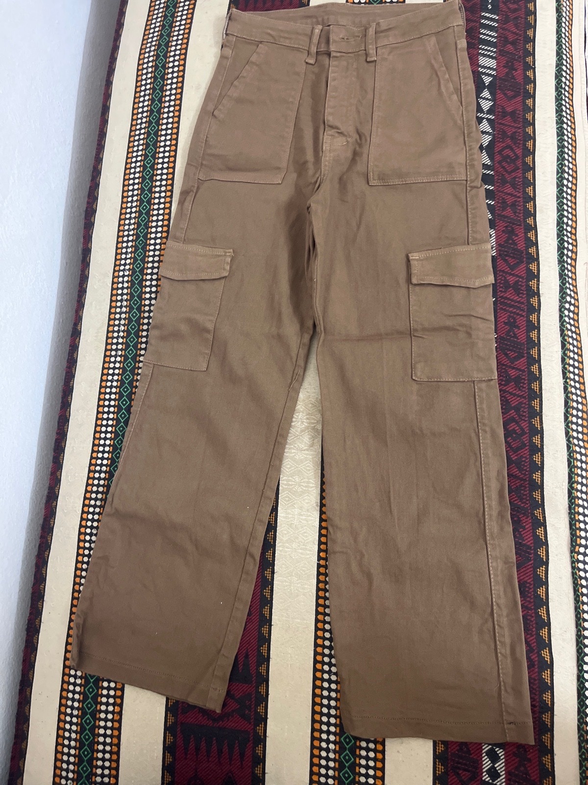 Pantalon cargo marron
