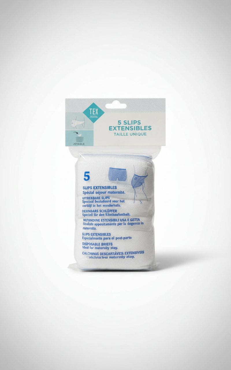 Paquet de 5 slip jetables