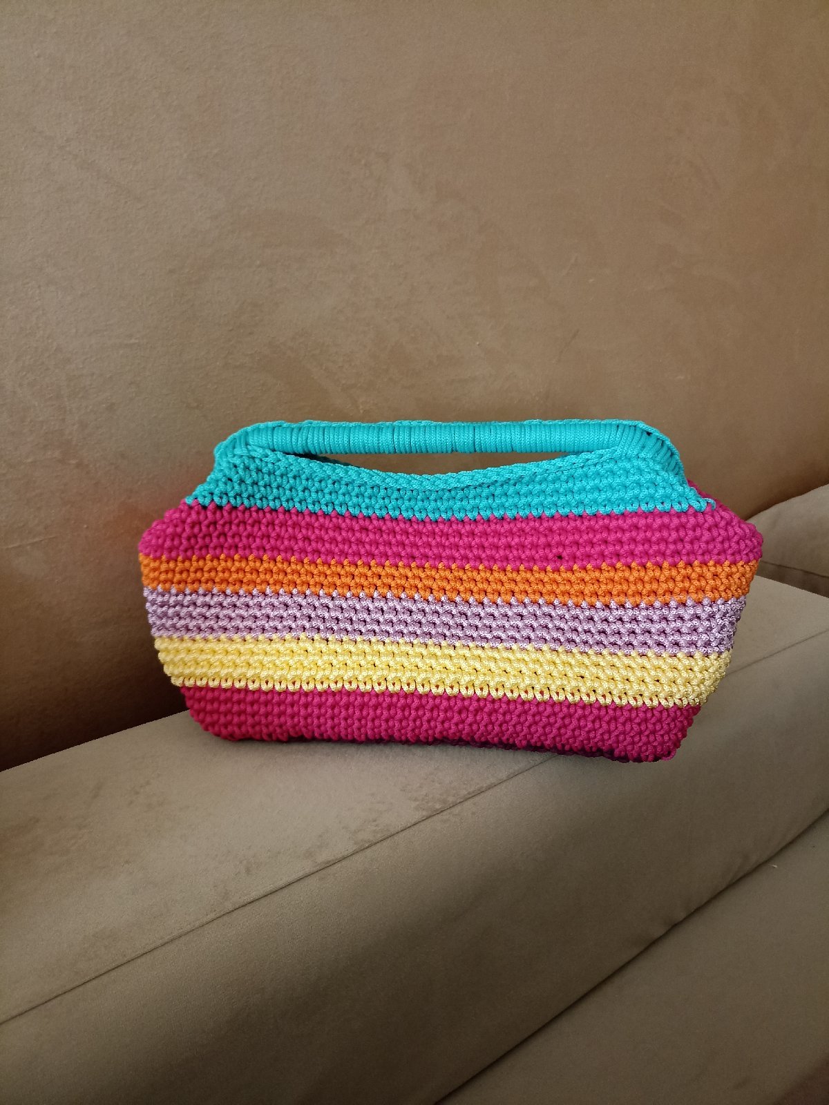 Handbag en crochet 