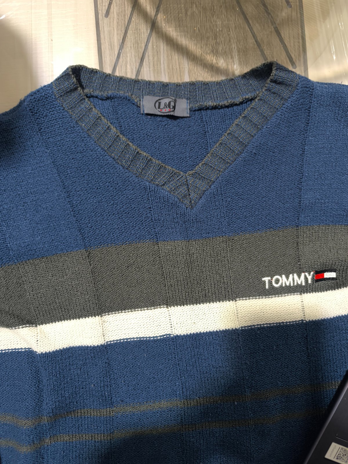 Pull homme style Tommy – Taille M