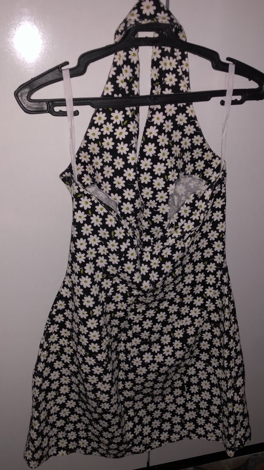 Robe dos nu fleurie