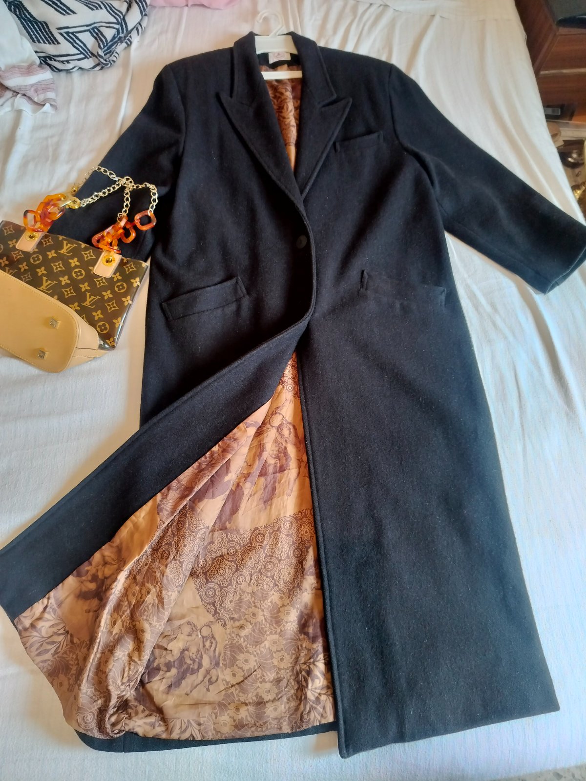 Manteau Long en noir 