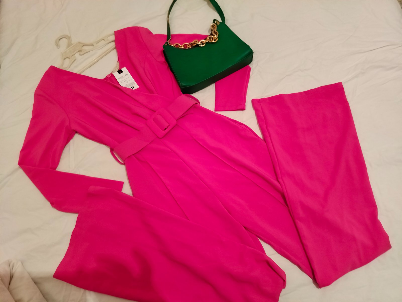 Combinaison pink 🩷 avec pantalon large 