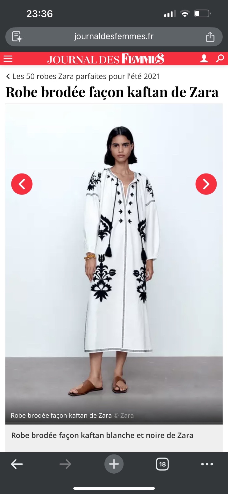 Robe zara