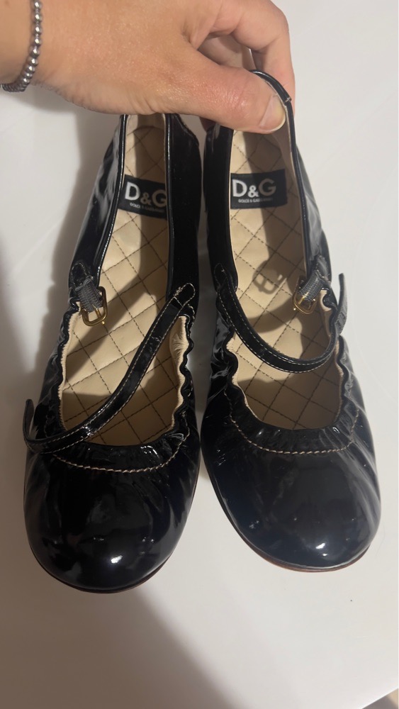 Ballerines vernis dolge gabbana