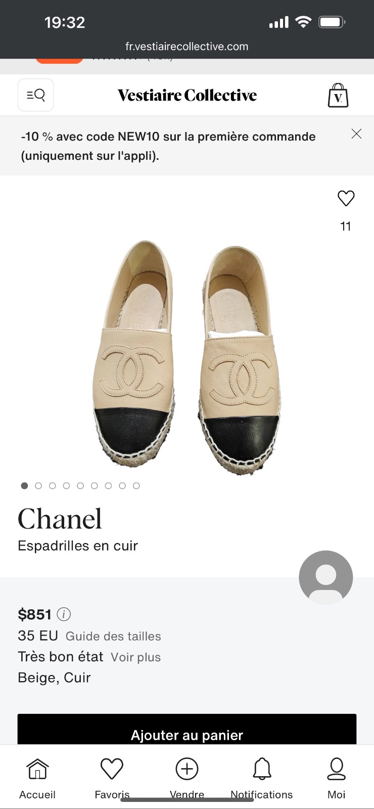 Je vends 