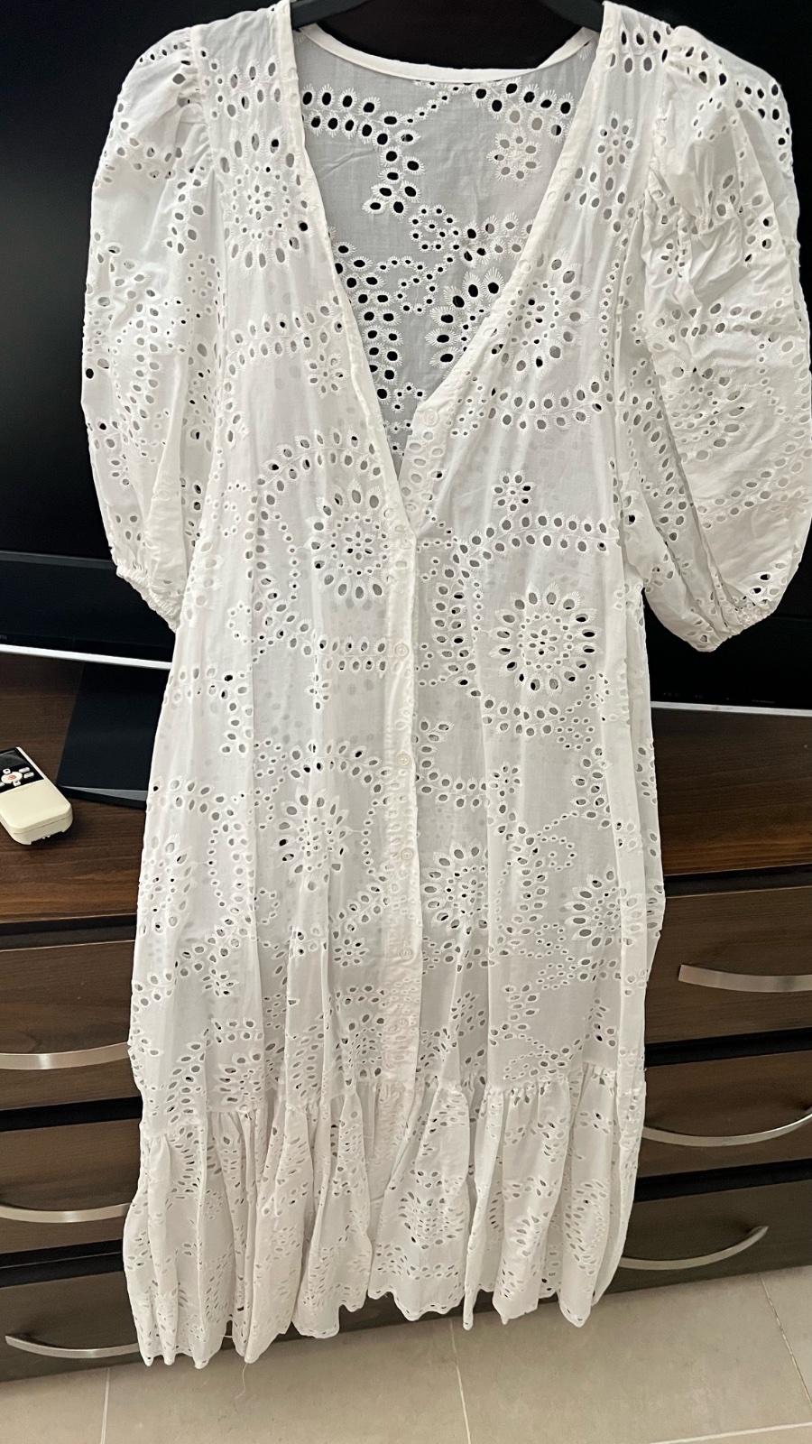 Robe style zara broderie anglaise