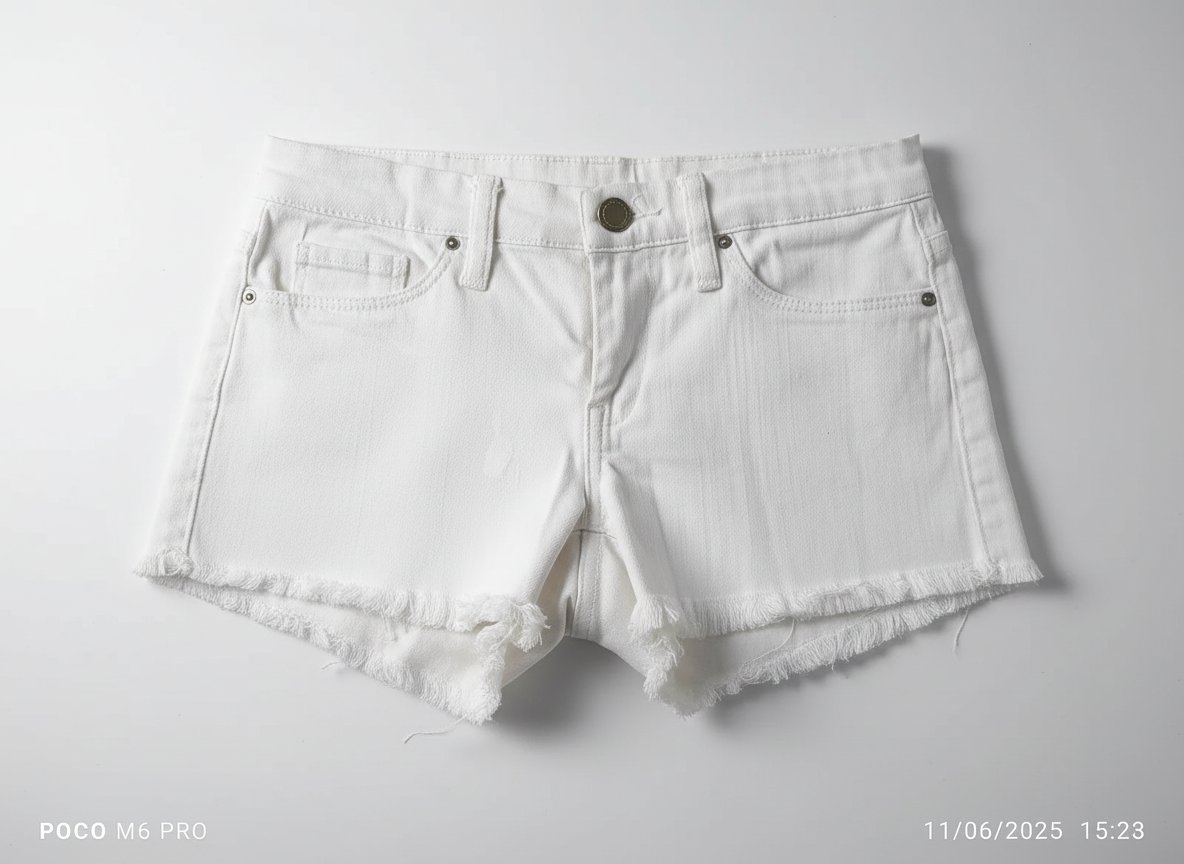 Short blanc 