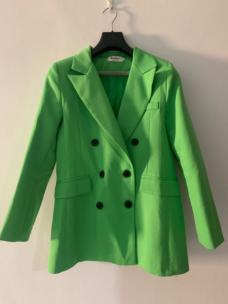 Blazer vert foncée claire
