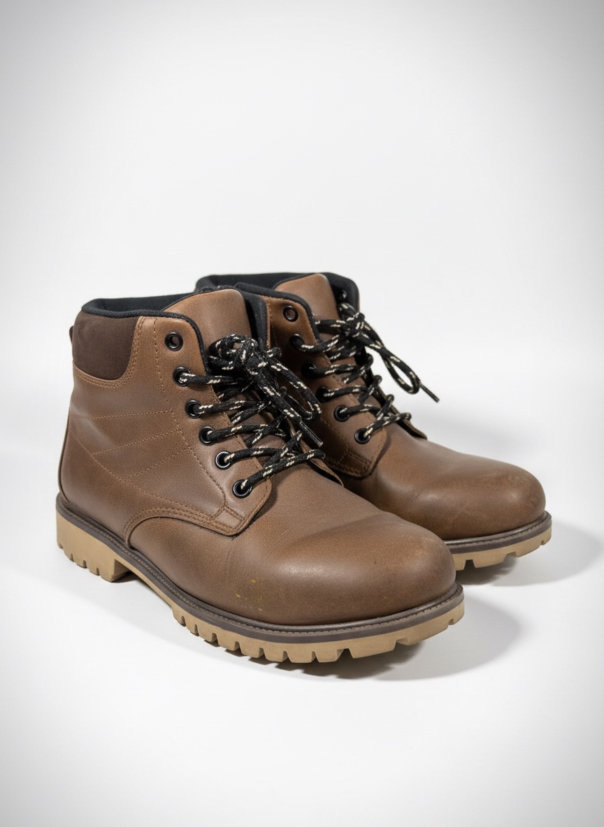 Vintage maroon boots/ taille 39