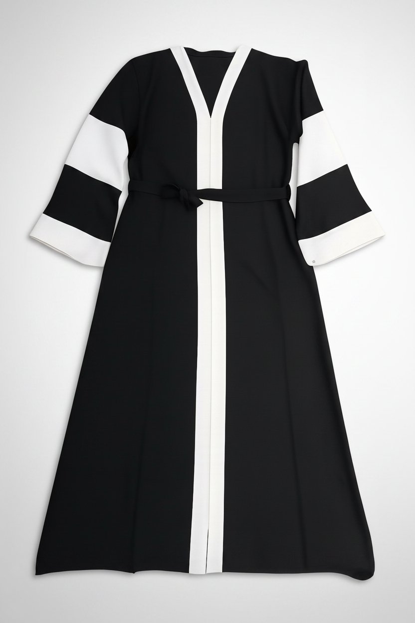 Abaya avec ceinture