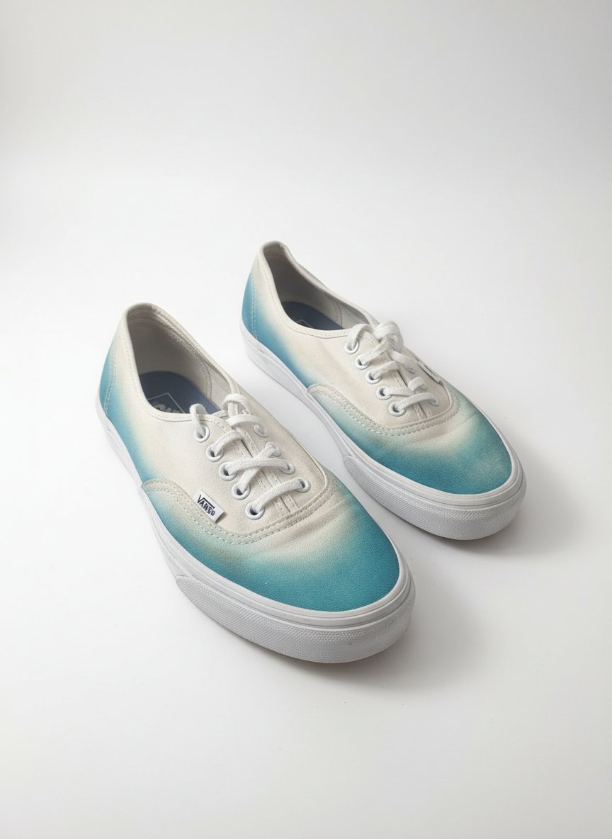 Baskets Vans modèle Authentic Reissue 44, coloris "Dip Dye". 