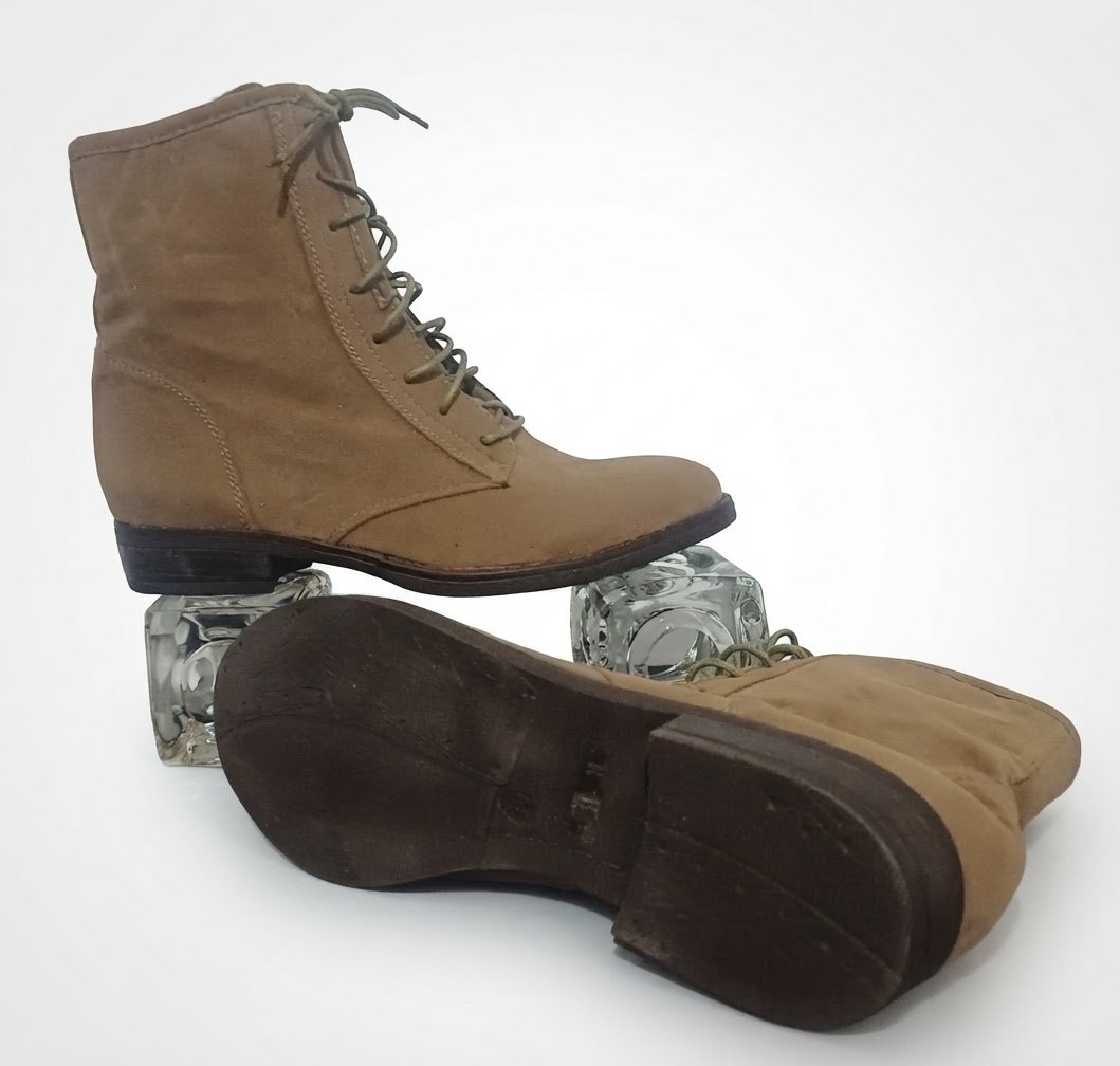 Boots en daim 
