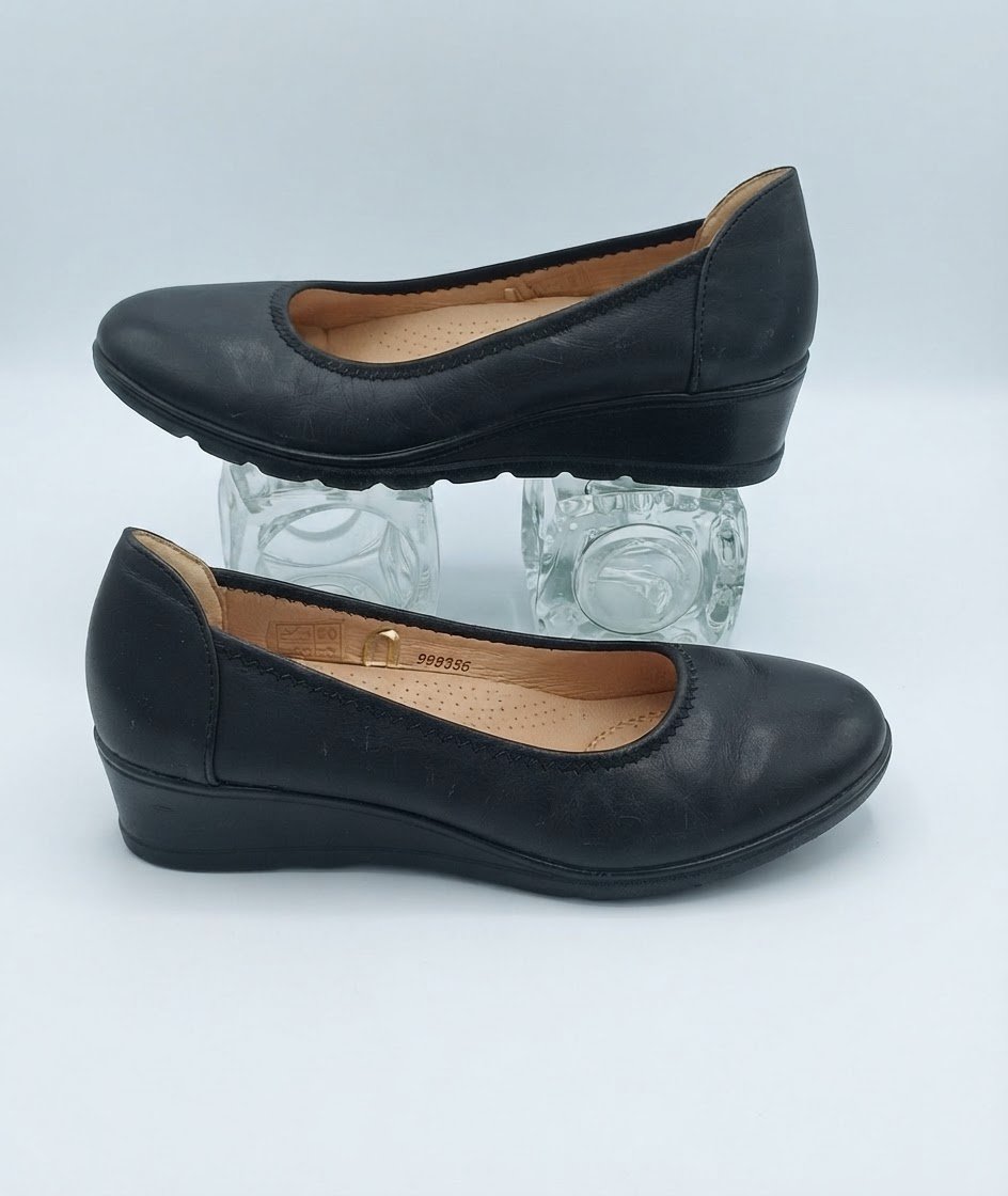 Des ballerines compensées semelle confort