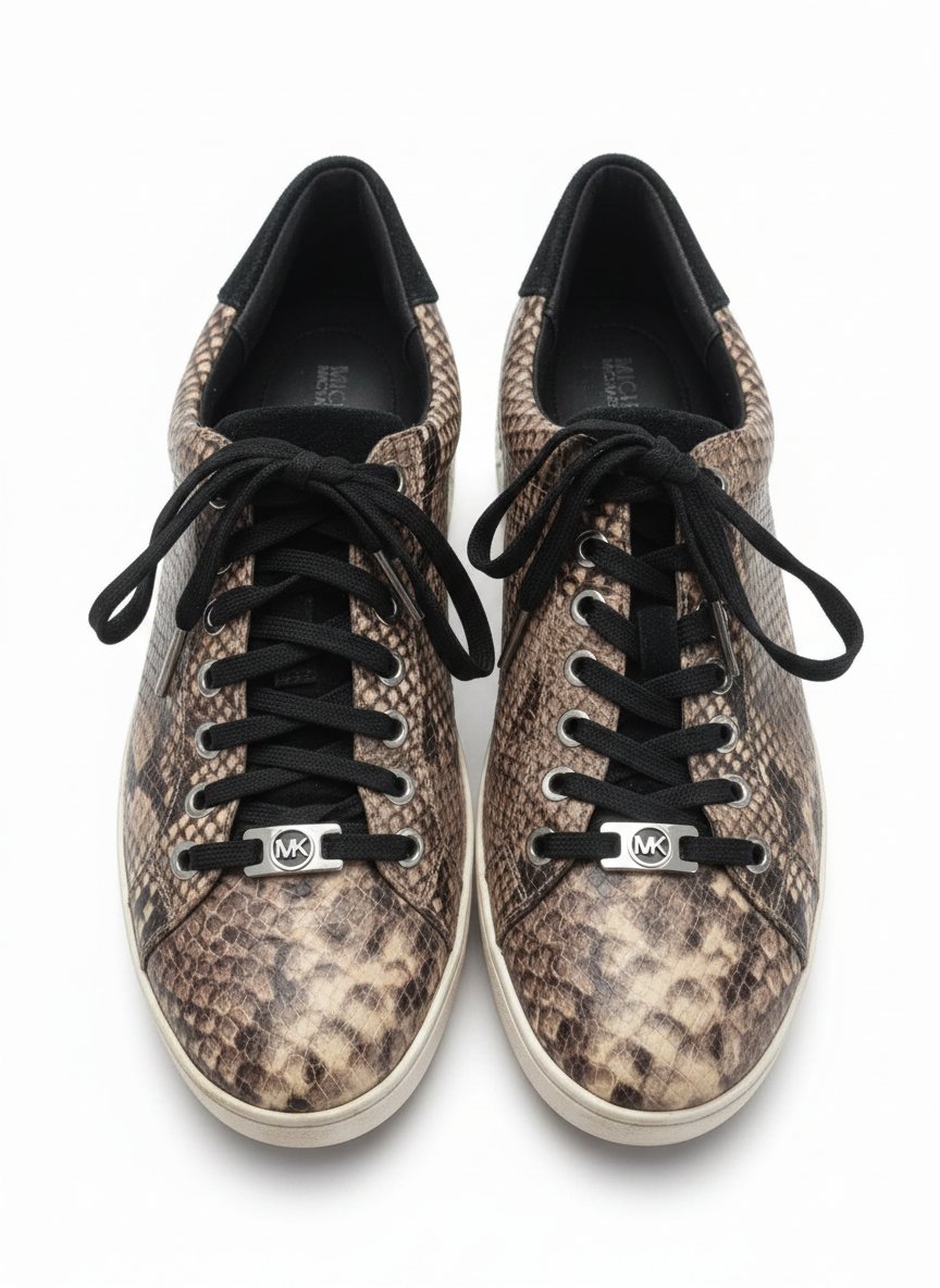 Baskets MK en cuir