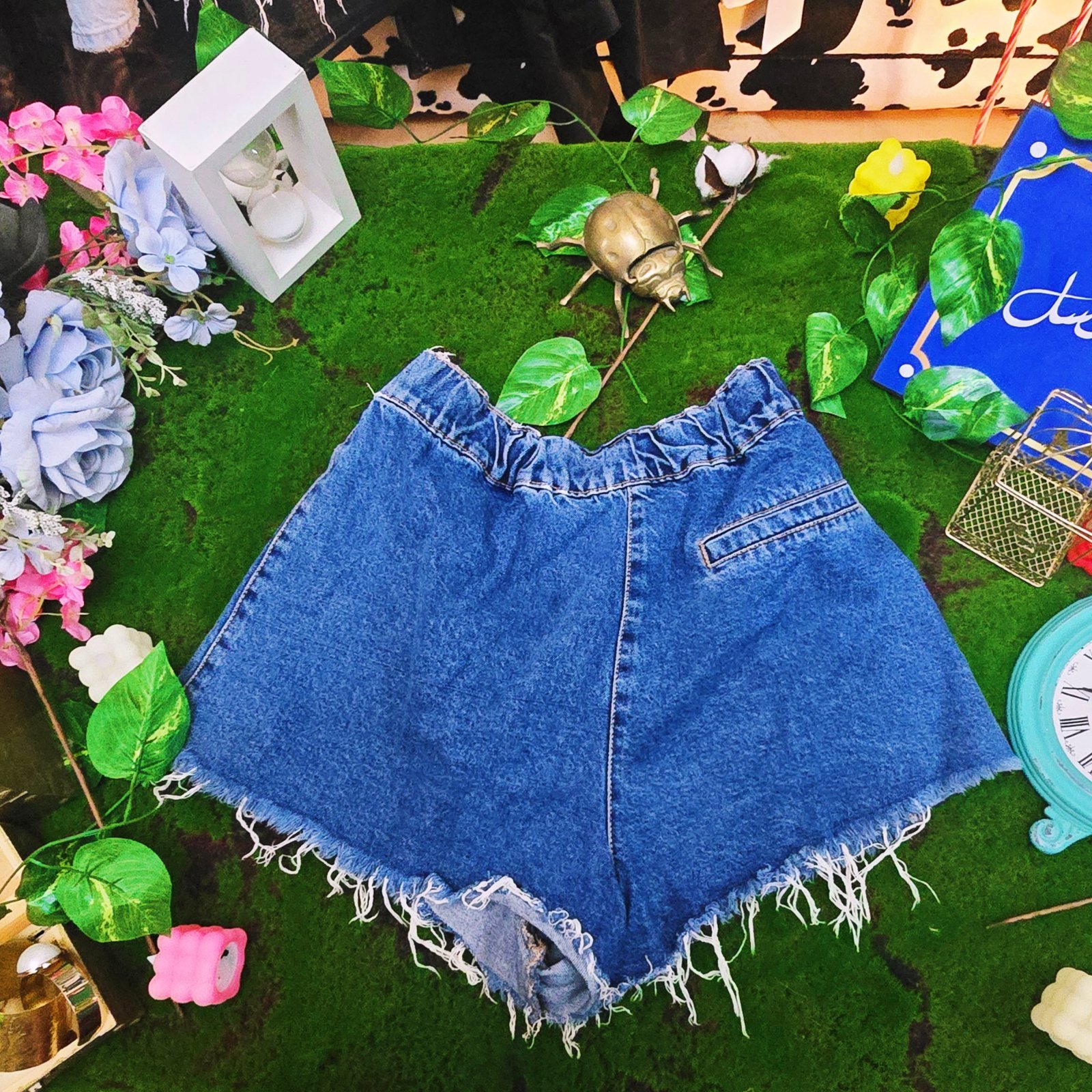 Short en jean