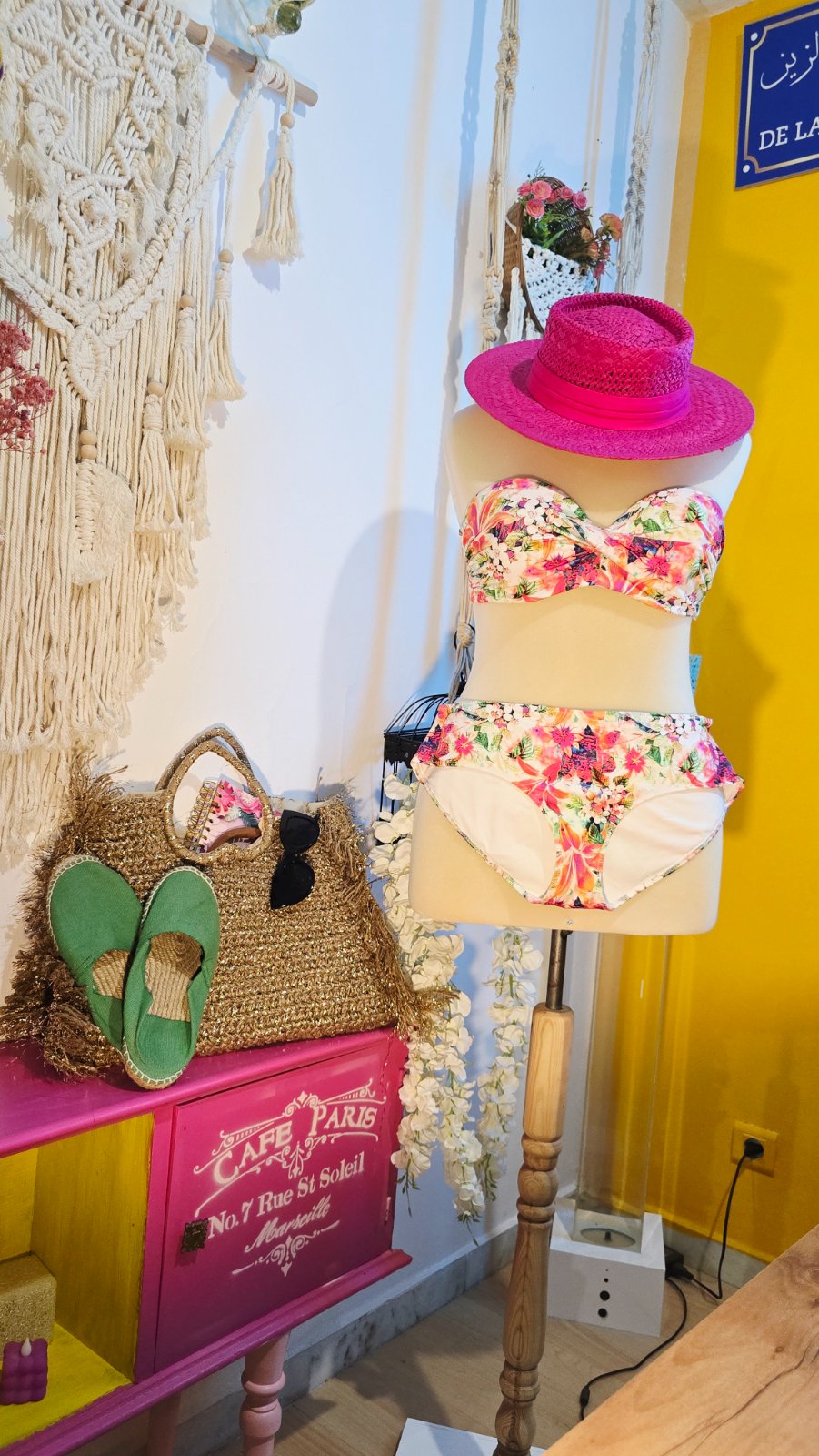 2 pièces bikini floral