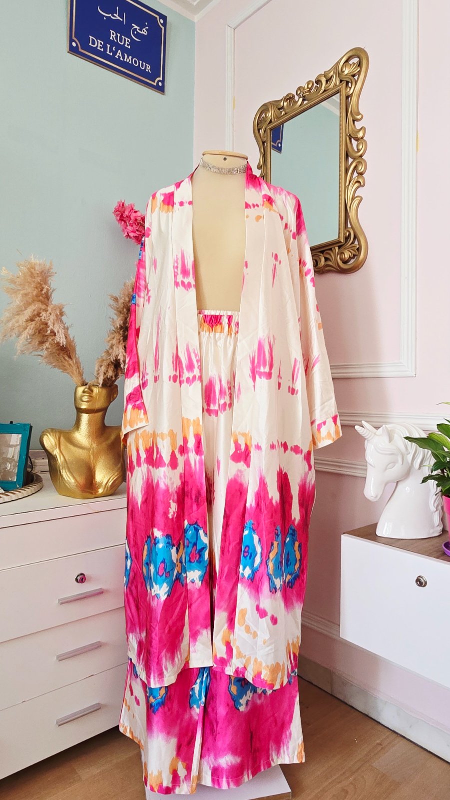 Ensemble kimono pantalon