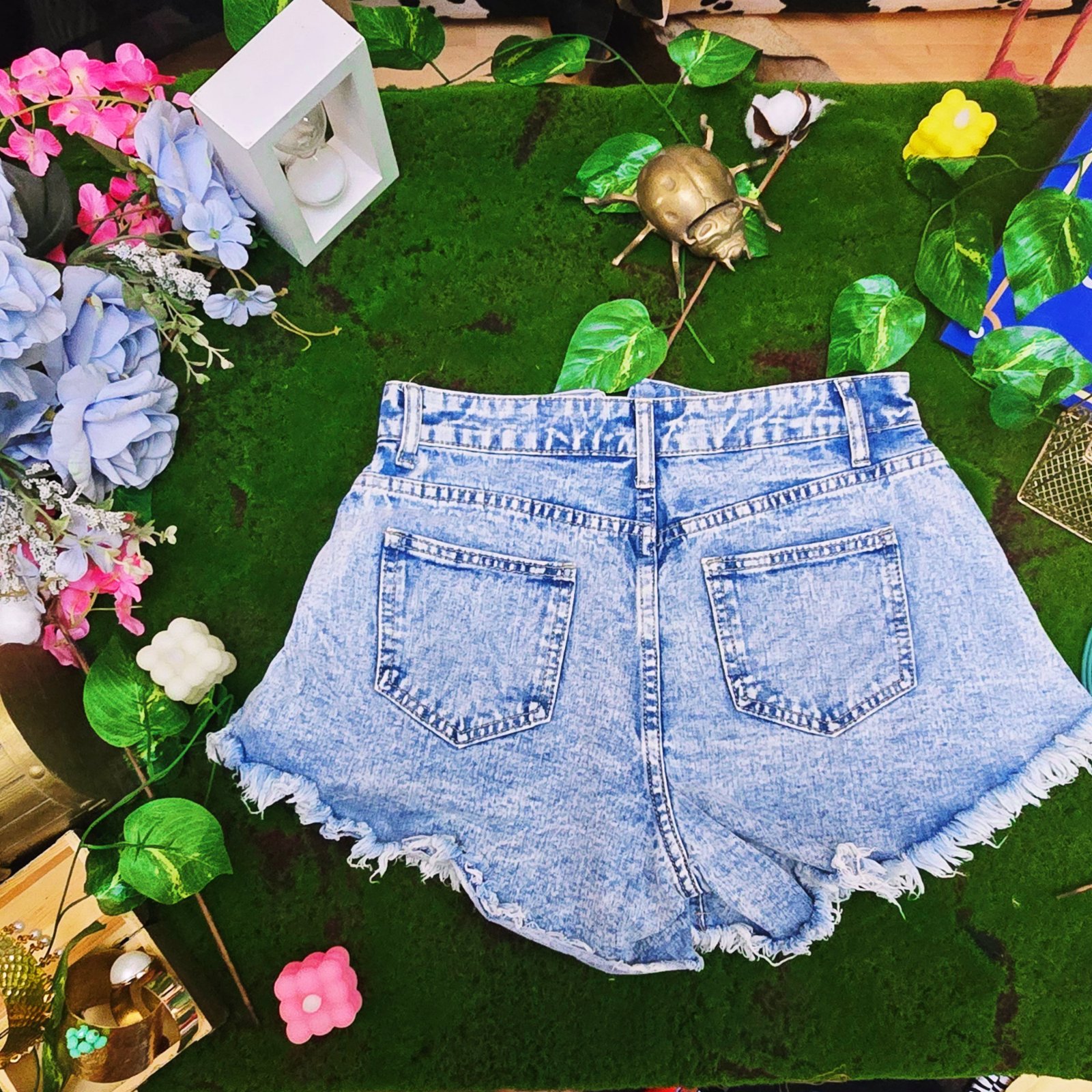 Short en jean