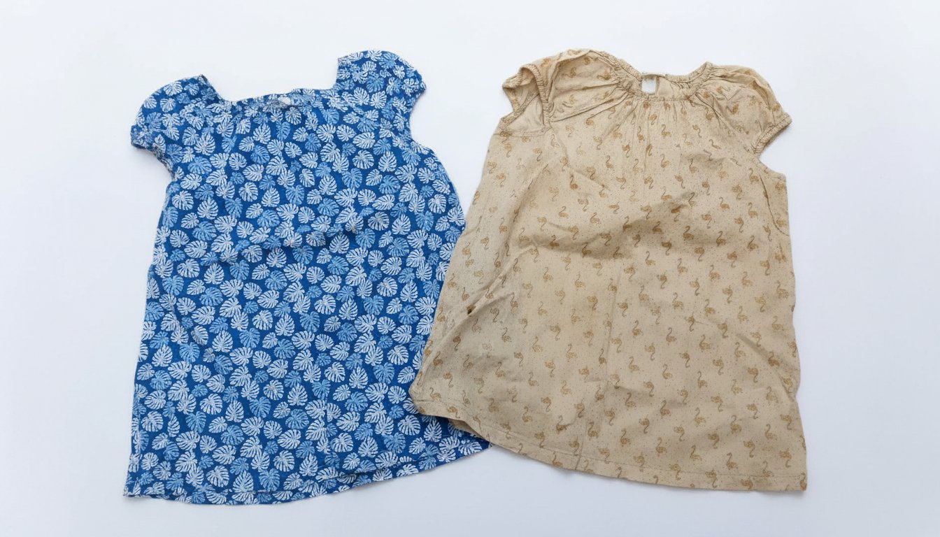 Lot de deux robes H&M pour bébé 12-18 mois