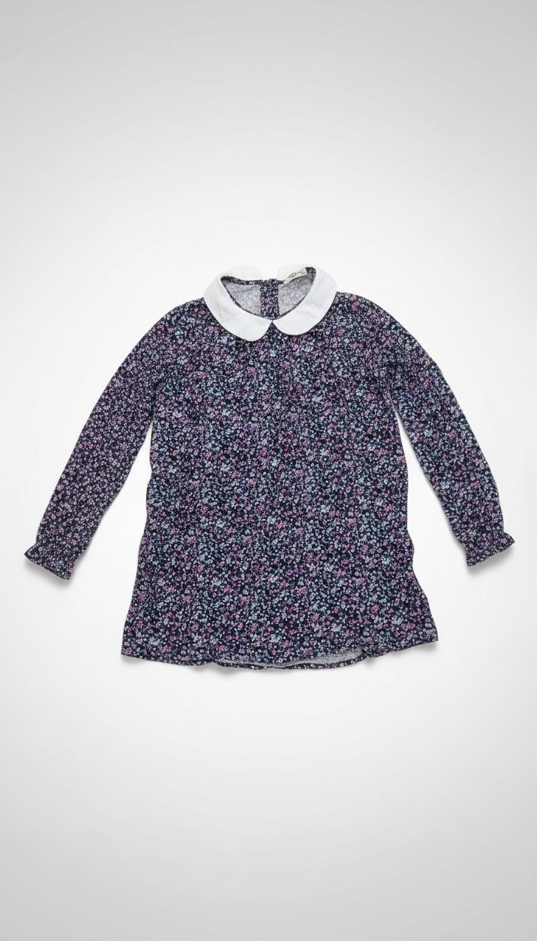 Robe fleurie por fillette de 6 ans de Zen avec une robe cadeau⭐⭐
